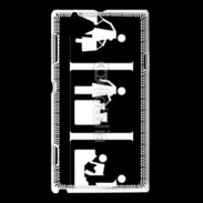Coque Sony Xperia L humour panneau