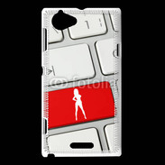 Coque Sony Xperia L Clavier sexy 10