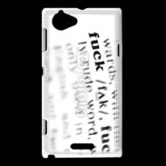 Coque Sony Xperia L Fuck 7