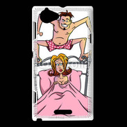 Coque Sony Xperia L Humour de chambre 5