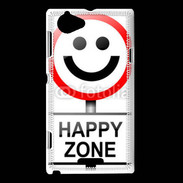 Coque Sony Xperia L Happy zone