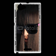Coque Sony Xperia L Coiffure drôle