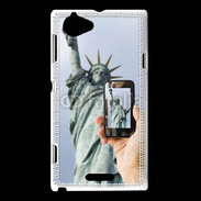 Coque Sony Xperia L Photo mobile Statue de la Liberté