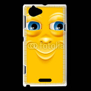 Coque Sony Xperia L Cartoon face 10