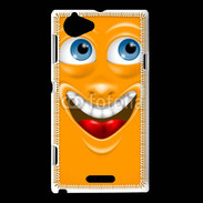 Coque Sony Xperia L Cartoon face 11