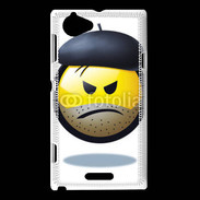 Coque Sony Xperia L Cartoon beret 10