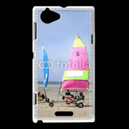 Coque Sony Xperia L Char à voile