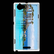 Coque Sony Xperia L Piscine d'un hôtel de luxe