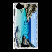 Coque Sony Xperia L Crique paradisiaque 
