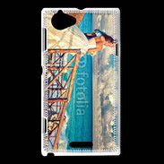 Coque Sony Xperia L Voyage de lune de miel