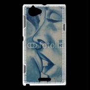 Coque Sony Xperia L Kiss graffiti 2