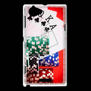 Coque Sony Xperia L Passion du poker 2