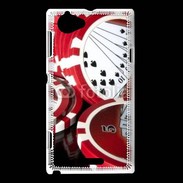 Coque Sony Xperia L Jeton de poker