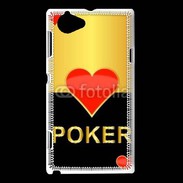 Coque Sony Xperia L Poker 6