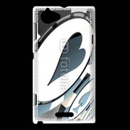 Coque Sony Xperia L Jetons de poker 8