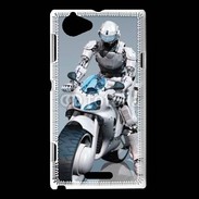 Coque Sony Xperia L Moto du futur