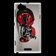 Coque Sony Xperia L Moto customisée 1