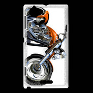 Coque Sony Xperia L Cartoon moto 1