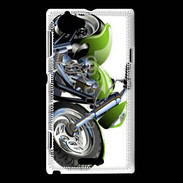 Coque Sony Xperia L Cartoon moto 2
