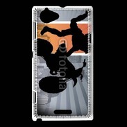 Coque Sony Xperia L Stunt Motocross 1