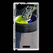 Coque Sony Xperia L roue moto