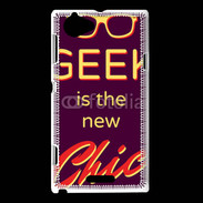 Coque Sony Xperia L Geek is the new chic