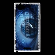 Coque Sony Xperia L oeil de geek