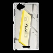 Coque Sony Xperia L clavier fuck