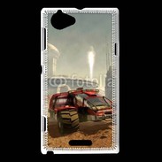 Coque Sony Xperia L Véhicule extra terrestre