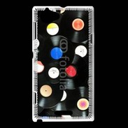 Coque Sony Xperia L Disque vynil