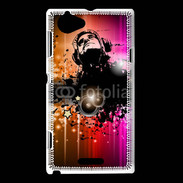 Coque Sony Xperia L DJ Disco musique