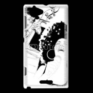 Coque Sony Xperia L Chanteuse de Jazz