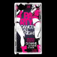 Coque Sony Xperia L Dance all night 2