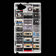 Coque Sony Xperia L Collection de cassette