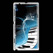 Coque Sony Xperia L Abstract piano