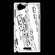 Coque Sony Xperia L Portée de note 5
