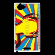 Coque Sony Xperia L Disco DJ Party