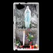 Coque Sony Xperia L Grotte de Lourdes 2