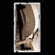 Coque Sony Xperia L Lecture de la Bible