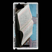 Coque Sony Xperia L Livre du coran ouvert