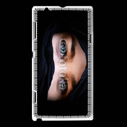 Coque Sony Xperia L Portrait de femme musulmanne