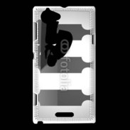 Coque Sony Xperia L Illustration de la prière 1