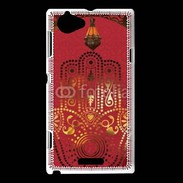 Coque Sony Xperia L Tableau oriental
