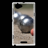 Coque Sony Xperia L Pétanque