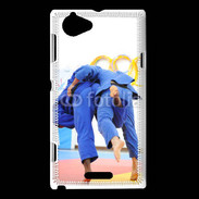 Coque Sony Xperia L Prise de judo
