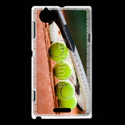 Coque Sony Xperia L Raquette de tennis