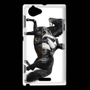 Coque Sony Xperia L Dressage Equitation 2