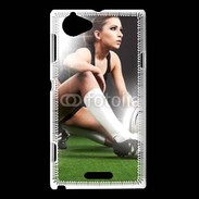 Coque Sony Xperia L Rugby féminin