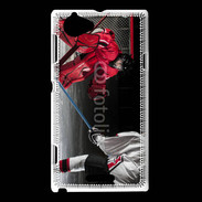 Coque Sony Xperia L Gardien de Hockey sur glace