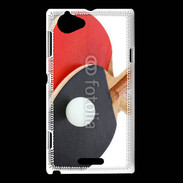 Coque Sony Xperia L Raquette de Ping pong
